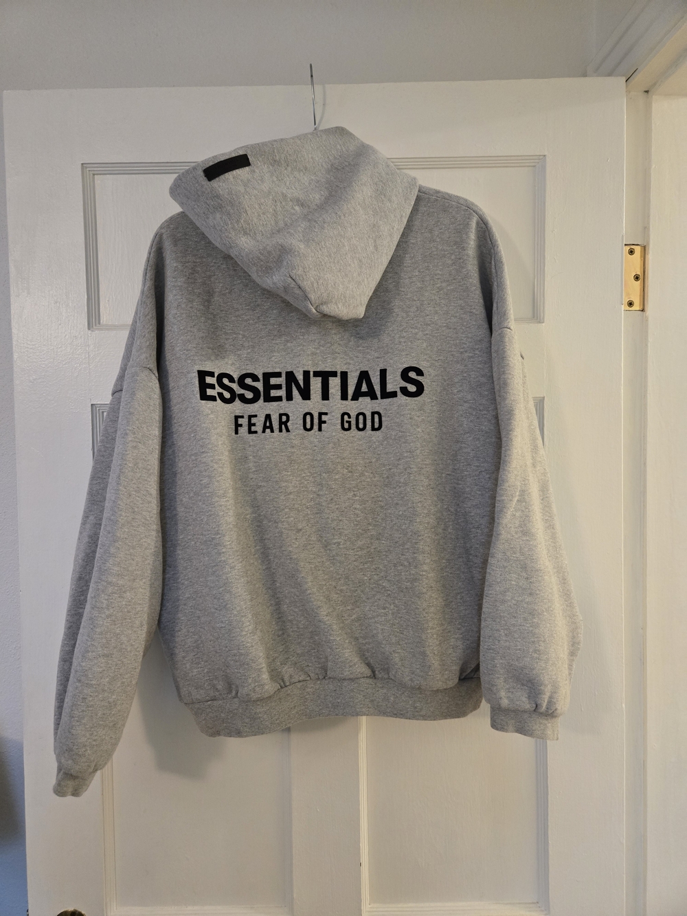 ESSENTIALS Fear of God Men's Grey Hoodie